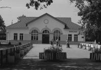  Железнодорожный вокзал Богушевска.