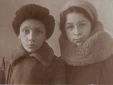 Лиснянские Хаим и Роня, 1943 г.
