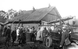 Лиозненская пожарная команда, 1935 г.