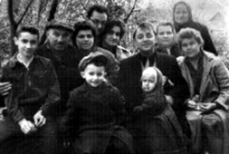 Семья Старосельских, конец 1950-х годов.