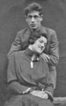 Григорий Ивянский с женой Ревеккой Марковной в молодости.