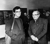 Израиль Басов с сыном Матвеем.