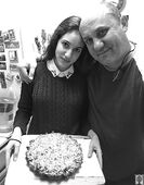 Илья Лазерсон и дочь Соня.