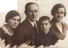 Женя, Залман, Марк, Песя.