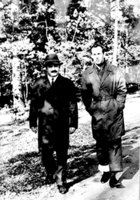 Гавриил Илизаров и Валерий Брумель.