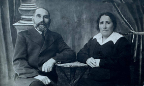 Дедушка Герш и бабушка Блюма. Середина 1920.х годов.