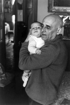 Фото Царфина с внуком Ивом. Монпелье, 1962 г.