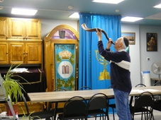 Шофар звучит в Петрозаводске.