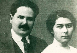 Лев Коган и его жена Эсфирь. начало 20 века. Одесса.