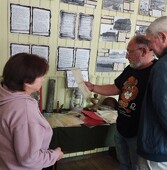 Директор дома культуры Зоя Косинок, председатель Витебской еврейской общины Наум Линковский, председатель еврейской благотворительной организации Хасдей Давид Роман Альтшулер.