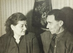 Полина Соломоновна Смоляр и Израиль Маркович Оскотский, 1958 г.