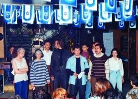 В лагерях знакомились друг с другом, узнавали историю, традиции, учили иврит.
