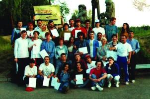 Еврейский студенческий лагерь “Изумрудный”, лето 1993 года.