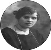 Лиза Избинская Фото 1923 г.